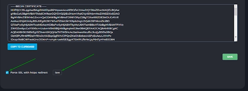فعالسازی Force SSL with HTTPS Redirect